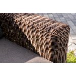 "Боно" лаунж-зона из искусственного ротанга, цвет коричневый