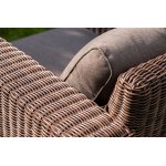 "Боно" лаунж-зона из искусственного ротанга, цвет коричневый