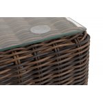 "Капри" журнальный столик плетеный, цвет коричневый