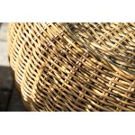 "Барселона" лаунж-зона из искусственного ротанга, цвет соломенный