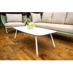 "Фиджи" лаунж-зона 5-местная плетеная из роупа (веревки), каркас алюминиевый светло-серый, роуп зеленый (4204)