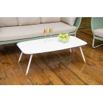 "Фиджи" лаунж-зона 5-местная плетеная из роупа (веревки), каркас алюминиевый светло-серый, роуп зеленый (4204)