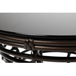 "Парма" кофейный столик из искусственного ротанга, цвет бронзовый