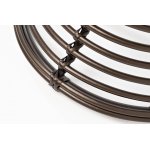 "Парма" кофейный столик из искусственного ротанга, цвет бронзовый