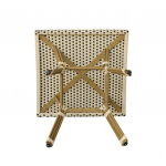 "Кабри" плетеный стол из искусственного ротанга, цвет бежево-коричневый "Кабри" плетеный стол из искусственного ротанга, цвет бежево-коричневый