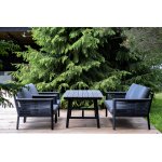 "Сан Ремо" комплект садовый для лаунж-зоны серый