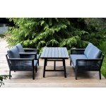 "Сан Ремо" комплект садовый для лаунж-зоны серый