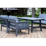 "Сан Ремо" комплект садовый для лаунж-зоны серый