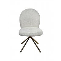 Стул обеденный Авалон BS1240-WT, белый крем/золото