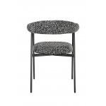 Стул обеденный Toko черно-белый 2 шт.