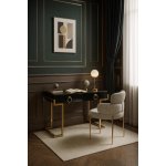 Стол-консоль Атлас МС9002-120В, 120х60х78 см, черный глянцевый