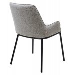 Стул BRIO UF995-02, букле / черный каркас  / Товарный знак DISAUR