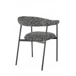 Стул обеденный Toko черно-белый 2 шт.