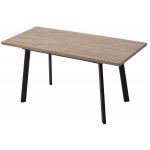 Стол КАНЗАС 120 ДУБ КУНЕО / Черный каркас М-City
