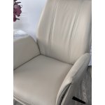 Стул YOZEF 360 град. поворот. HF017-02 Бежевый, экокожа / Черный, ®DISAUR