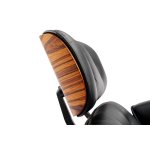 Кресло EAMES LOUNGE CHAIR и оттоманка EAMES LOUNGE CHAIR чёрные