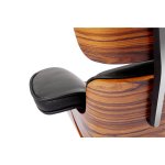 Кресло EAMES LOUNGE CHAIR и оттоманка EAMES LOUNGE CHAIR чёрные