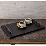 Поднос Get a Grip Tray - Black Marble