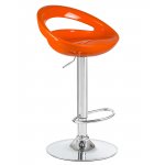 Стул барный DOBRIN DISCO, оранжевый
