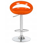 Стул барный DOBRIN DISCO, оранжевый
