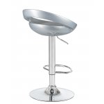 Стул барный DOBRIN DISCO, серебряный