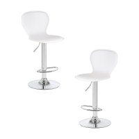 Набор 2 шт Стул барный DOBRIN ELISA, белый