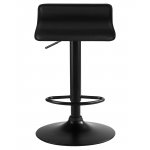 Стул барный DOBRIN TOMMY BLACK, чёрный