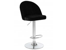 Стул барный DOBRIN MILANA, черный велюр (MJ9-101)