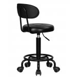 Табурет мастера DOBRIN BILLY BLACK, черный