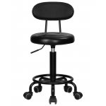 Табурет мастера DOBRIN BILLY BLACK, черный