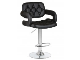 Стул барный DOBRIN TIESTO, чёрный