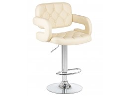 Стул барный DOBRIN TIESTO, кремовый
