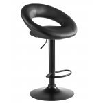 Набор 2 шт Стул барный DOBRIN MIRA BLACK, чёрный