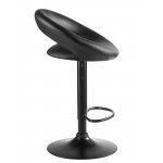 Набор 2 шт Стул барный DOBRIN MIRA BLACK, чёрный