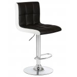 Набор 2 шт Стул барный DOBRIN CANDY, чёрно-белый
