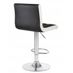 Набор 2 шт Стул барный DOBRIN CANDY, чёрно-белый
