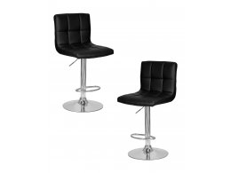Набор 2 шт Стул барный DOBRIN CANDY, черный