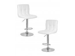 Набор 2 шт Стул барный DOBRIN CANDY, белый