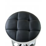 Набор 2 шт Табурет барный DOBRIN BRUNO, чёрно-белый