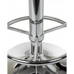 Набор 2 шт Табурет барный DOBRIN BRUNO, чёрно-белый