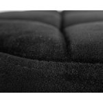 Табурет барный DOBRIN BRUNO BLACK, черный велюр (MJ9-101)