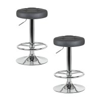 Набор 2 шт Табурет барный DOBRIN BRUNO, серый