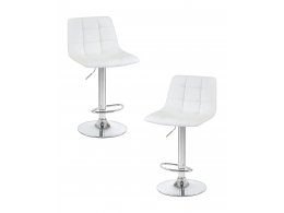 Набор 2 шт Стул барный DOBRIN TAILOR, белый