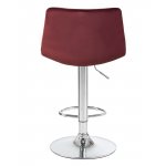 Набор 2 шт Стул барный DOBRIN TAILOR, винный велюр (MJ9-35)