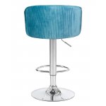 Стул барный DOBRIN DARCY, морской волны велюр (1922-7)