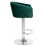 Стул барный DOBRIN DARCY, зеленый велюр (1922-9)