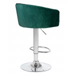 Стул барный DOBRIN DARCY, зеленый велюр (1922-9)