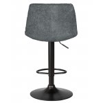 Стул барный DOBRIN TRAVIS, серый (VIVALDI15)