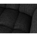 Стул барный DOBRIN LUCAS, серая ткань (F-22)