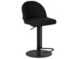 Стул барный DOBRIN OLIVER, черная ткань (SLR-10)